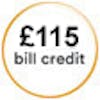 £115 Bill Credit