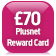 £70 Plusnet Reward Card